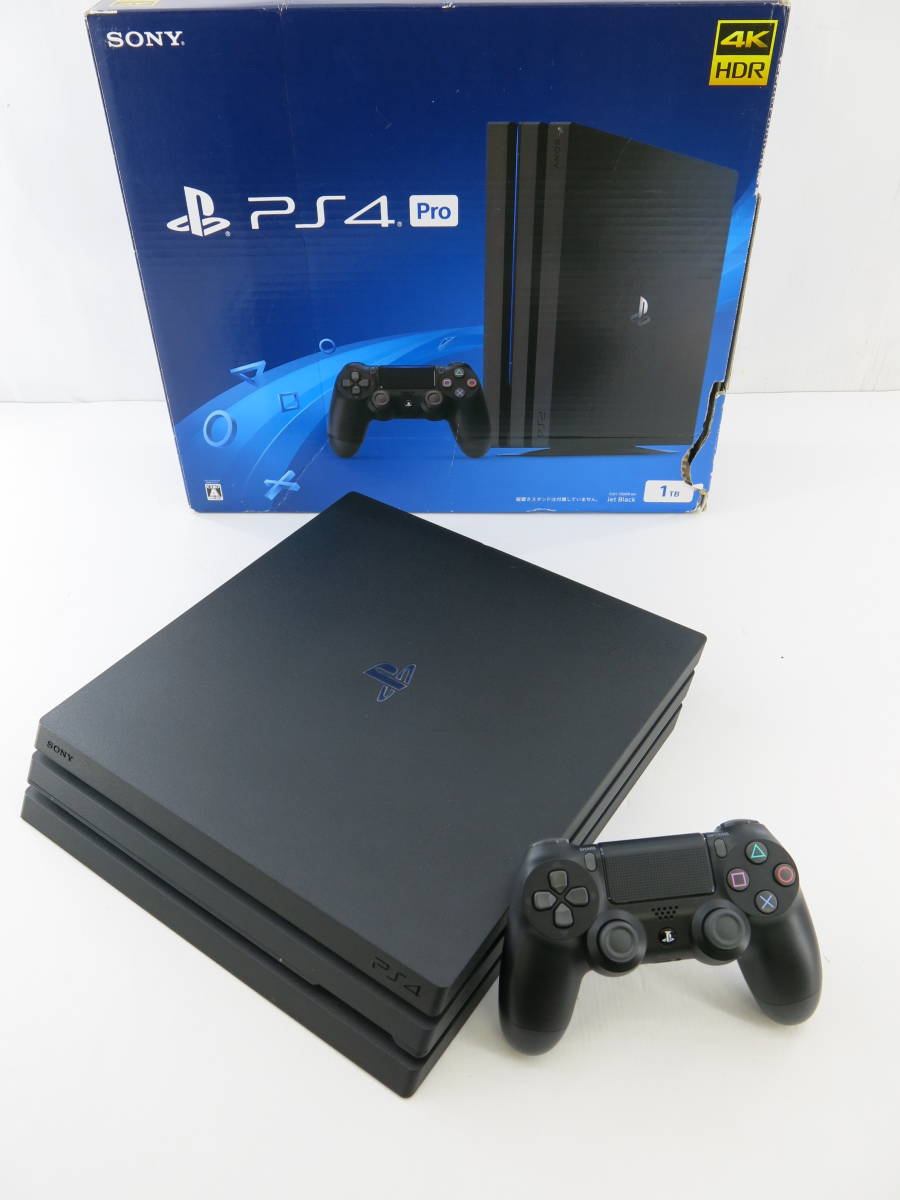25■120/　PS4 Pro　本体　中古　（１９）　＜CUH-7200B　１TB＞　0218