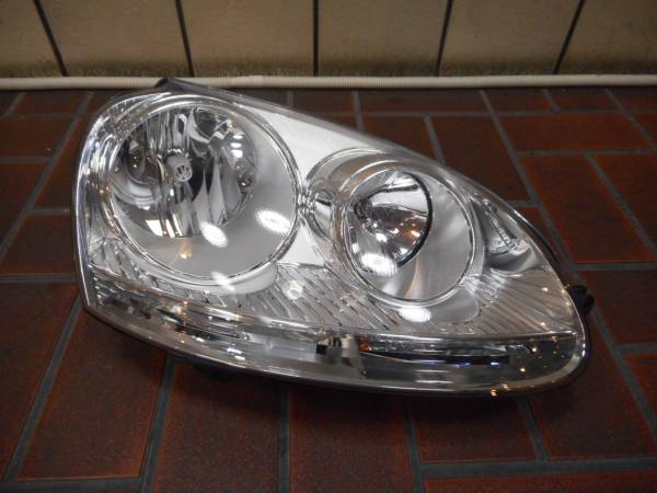 程度良し VWゴルフ5 1K系 純正 右ヘッドライト 1K6 941 006 Q 右