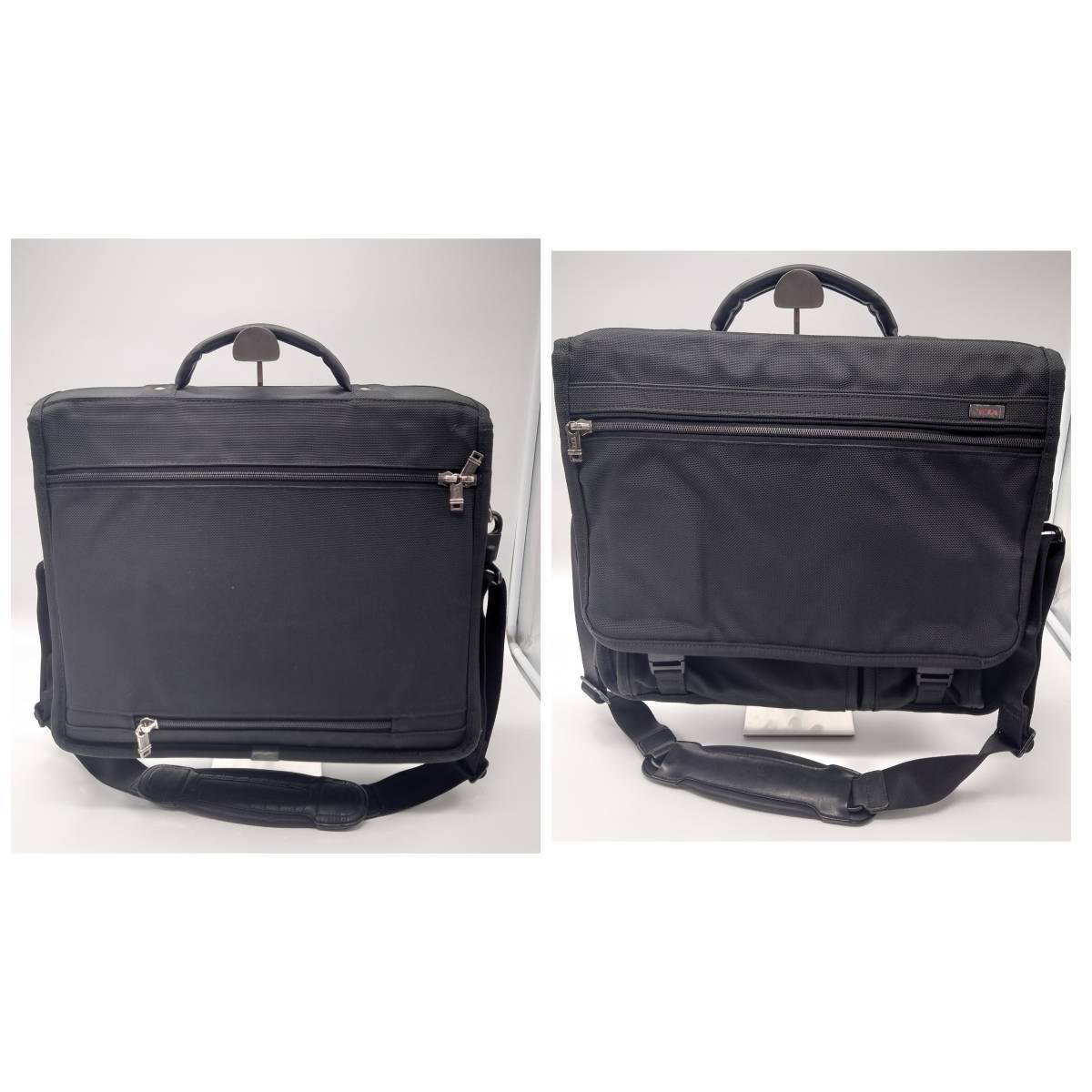 1円 ◇美品◇TUMI トゥミ ビジネスバッグ 大容量 ショルダーストラップ 