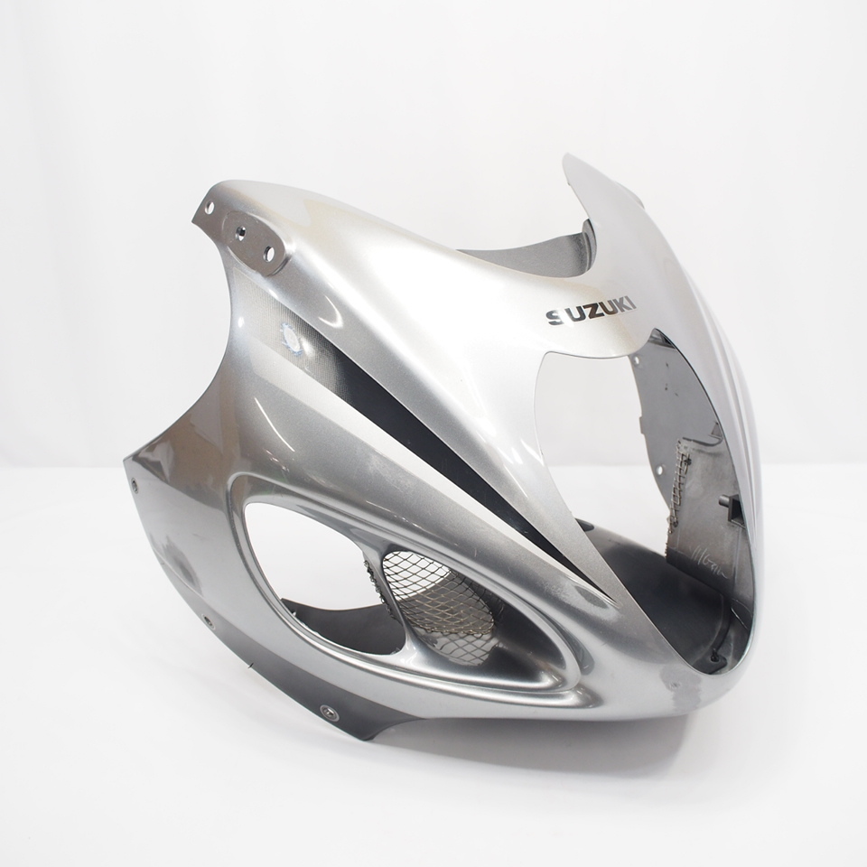 割れ無! GSX1300R 隼 99-07年 GW71A 純正アッパーカウル フロント