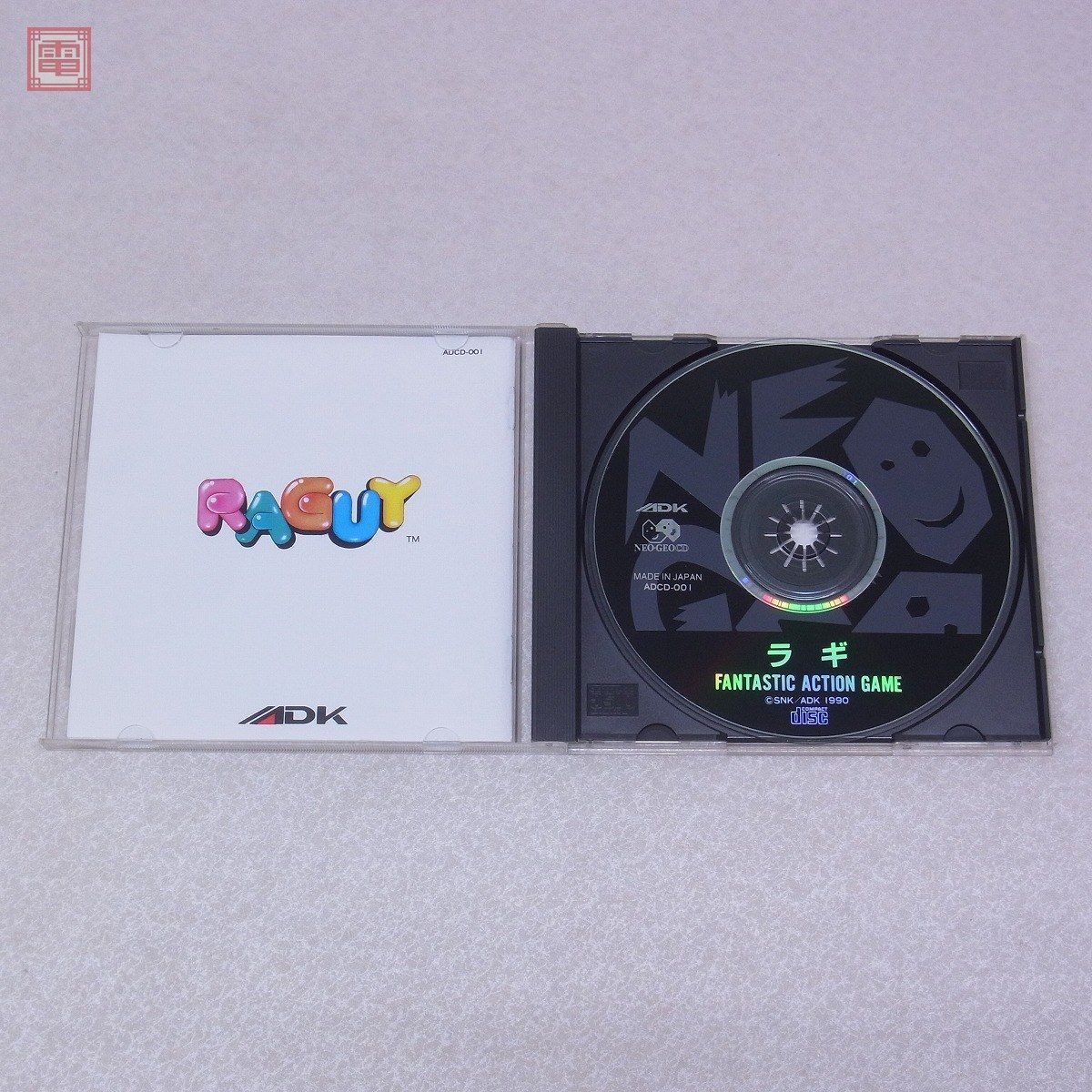 NG ネオジオCD ラギ RAGUY ネオジオ NEOGEO エーディーケイ ADK