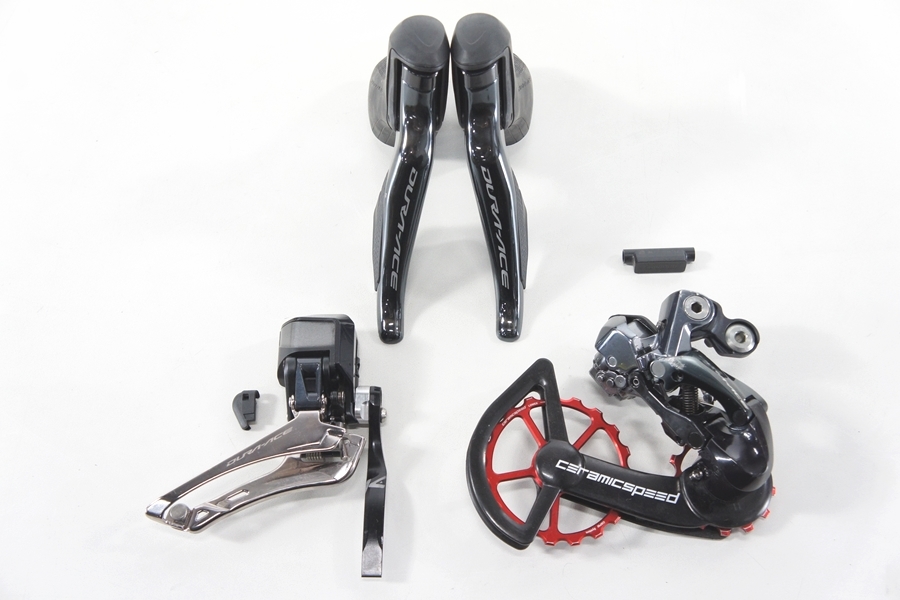 ◆◆シマノ SHIMANO DURA-ACE Di2 R9100系 2x11速 電動 コンポセット ST-R9150 FD-R9150 RD-R9150 CERAMICSPEED EW-WU111 リムブレーキ