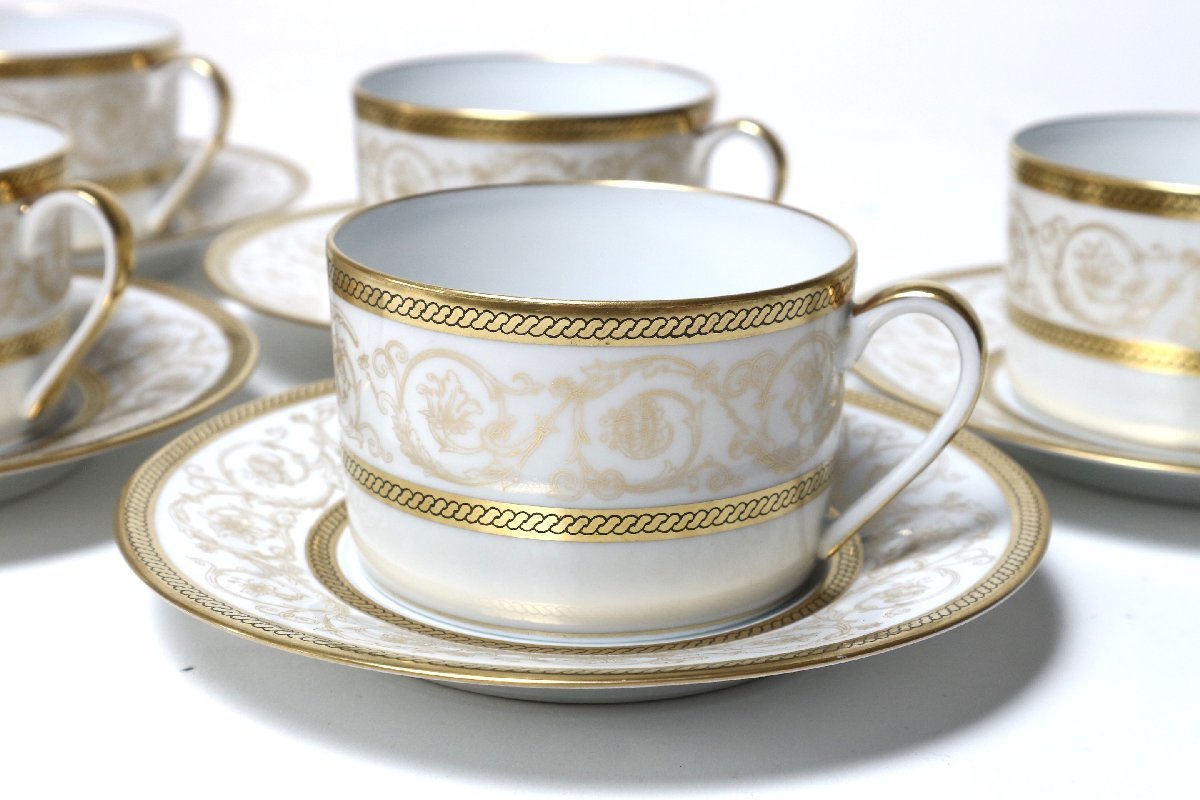 リモージュ HAUTEFORT カップ&ソーサー 6客セット / LIMOGES リモージュ HAUTEFORT カップ&ソーサー 6客セット / LIMOGES