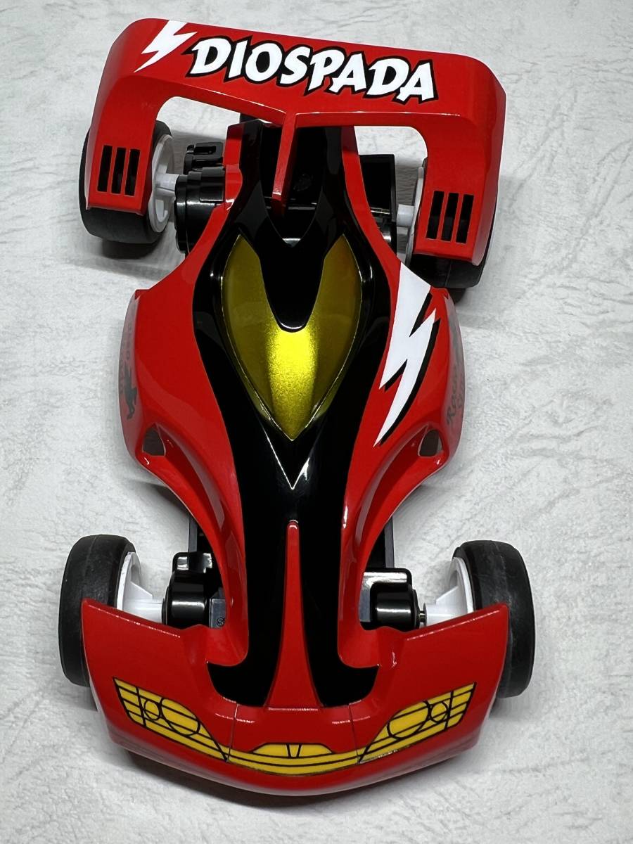 塗装済み完成品◇ミニ四駆 アニメ仕様 ディオスパーダ リア 