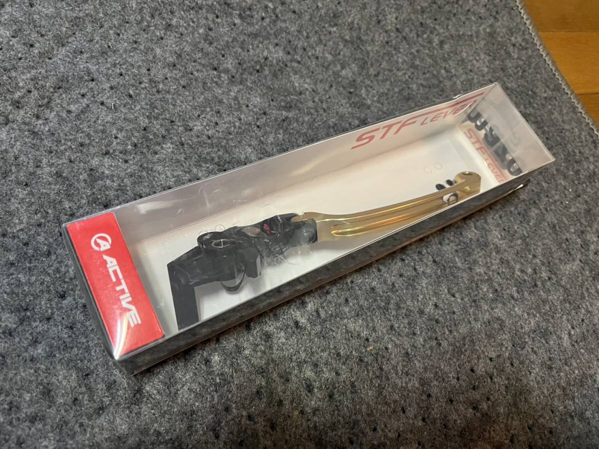 2点出品 ACTIVE | STFブレーキレバー アクティブ ブラック (アクティブ