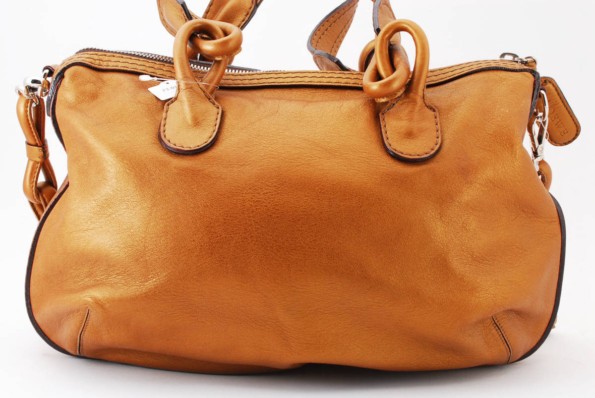 1円 LOEWE ロエベ フィエスタ 2WAYトートバッグ ハンドバッグ ロゴ 