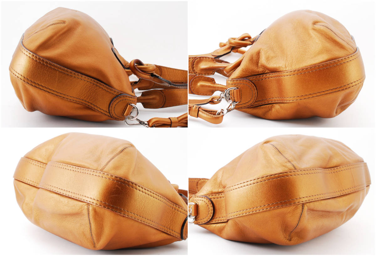 1円 LOEWE ロエベ フィエスタ 2WAYトートバッグ ハンドバッグ ロゴ 