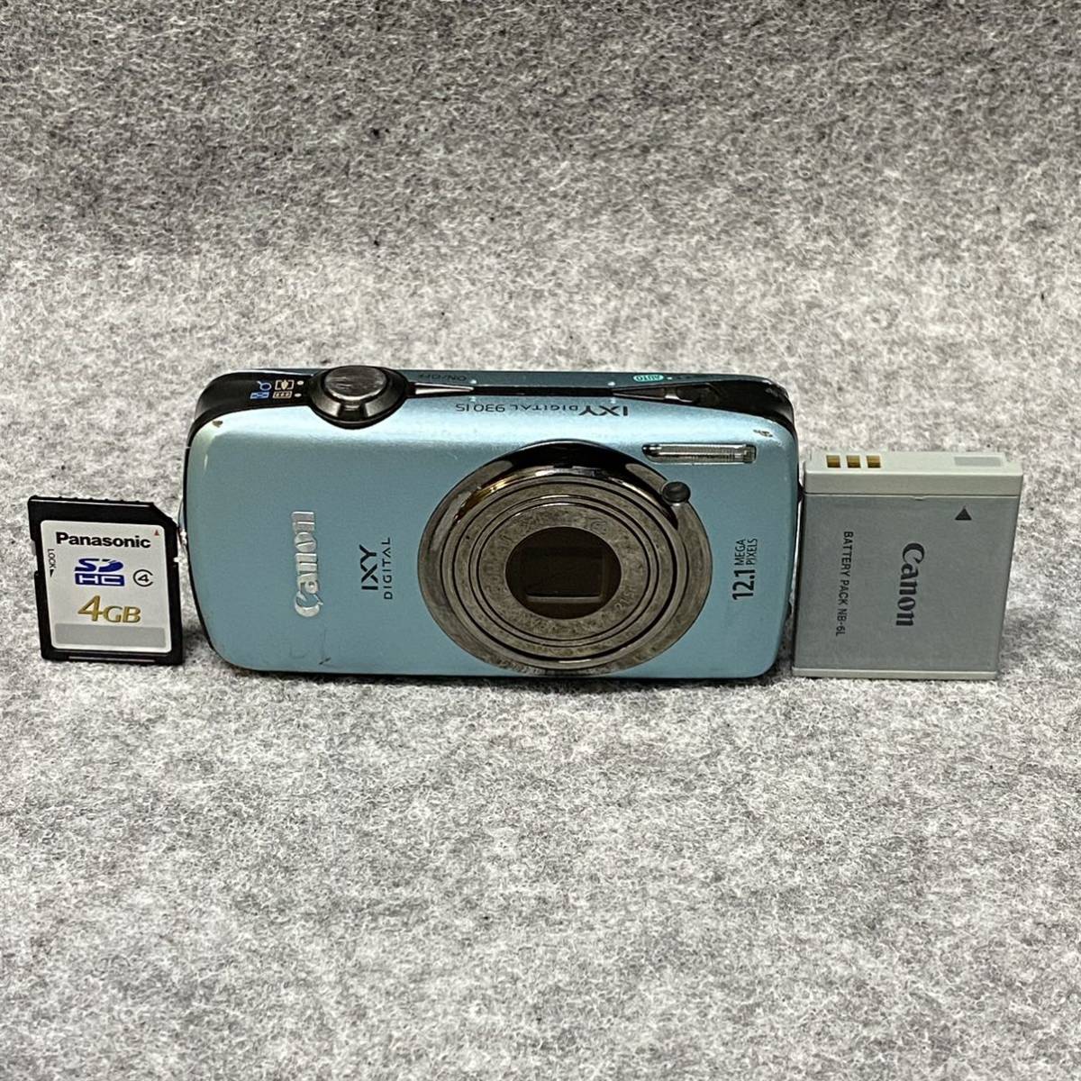 Canon IXY 930 IS シルバー　SDカード・取説・未使用ケーブル付き Canon IXY 930 IS シルバーSDカード・取説・未使用ケーブル付き