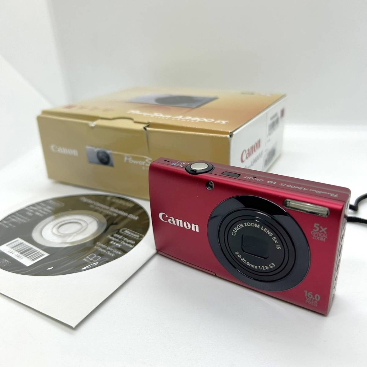 2959】Canon キャノン PowerShot A3400 IS(RE) コンパクトデジタル