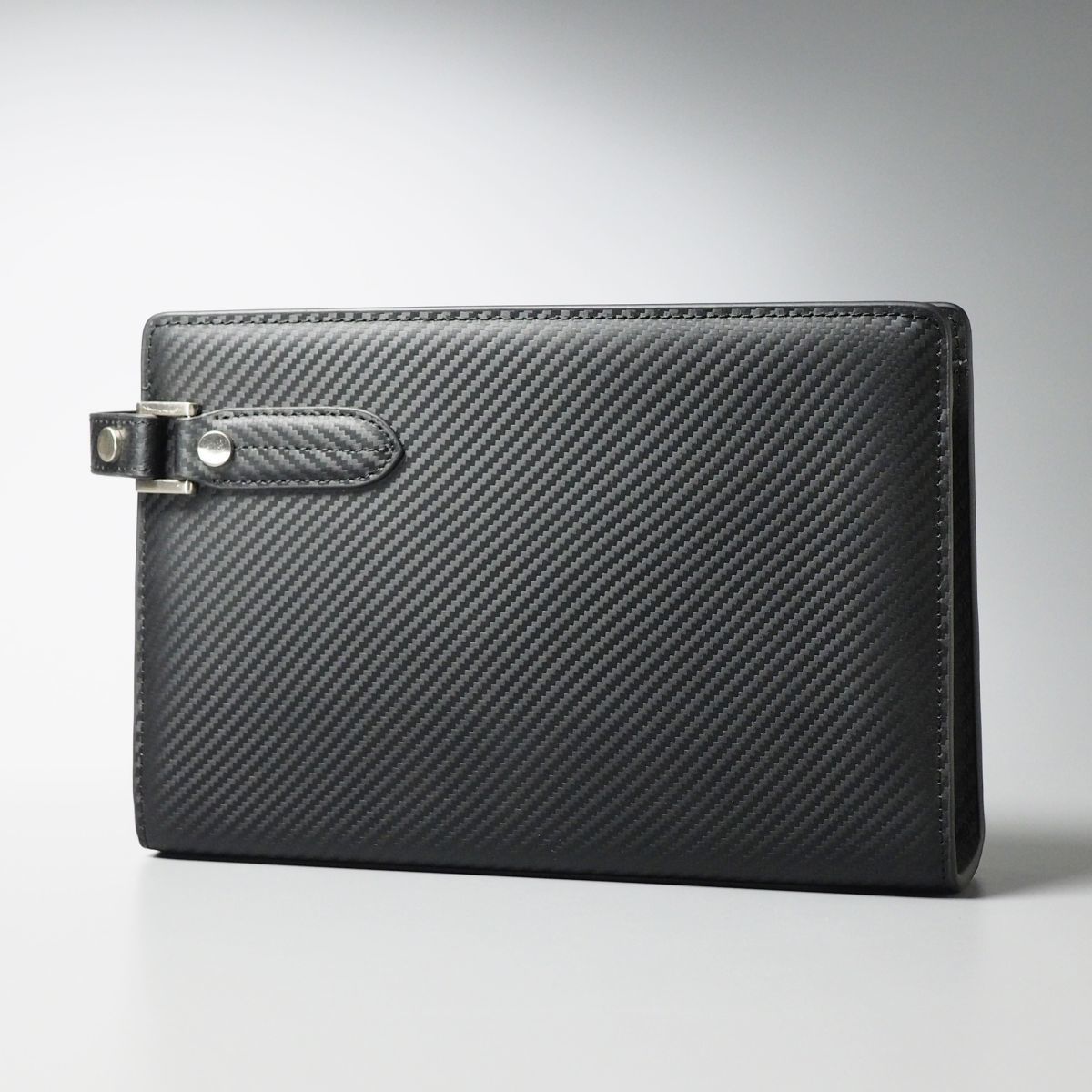 GL3949//未使用*CORUNDUM/コランダム*THIN CARBON*カーボンレザー 