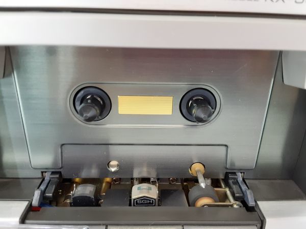 オーディオ機器 メンテナンス整備済TRIO ステレオカセットデッキ MODEL
