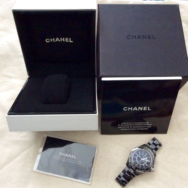 CHANELシャネル/正規品本物/J12 自動巻 腕時計 極美品_2