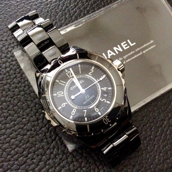 CHANELシャネル/正規品本物/J12 自動巻 腕時計 極美品_3