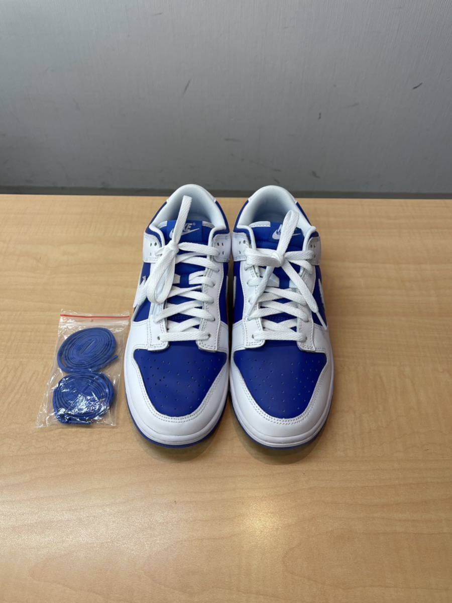 ナイキ NIKE DUNK LOW RETRO ダンク ロー レトロ RACER BLUE/WHITE
