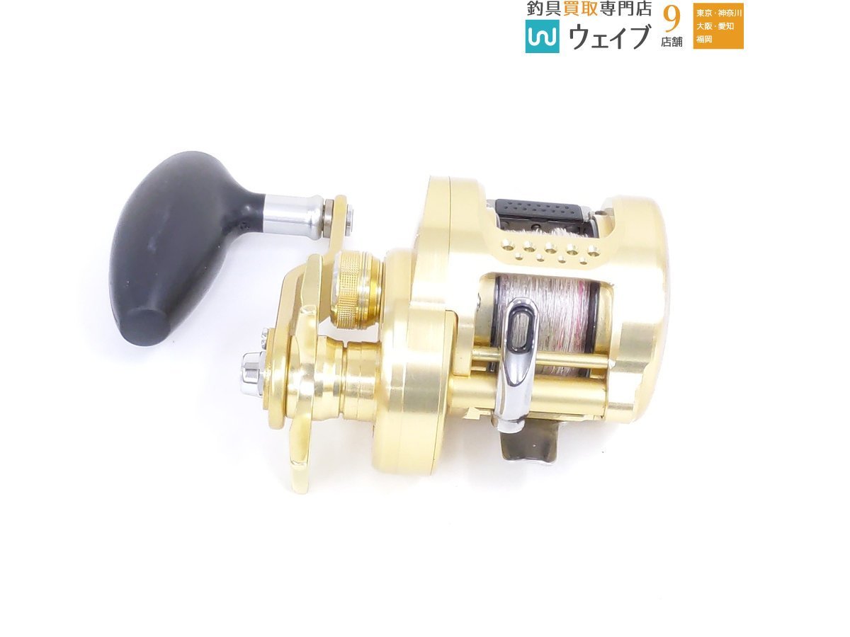 SHIMANO 15オシアコンクエスト 300HG ゴールド 夢屋 カスタム SHIMANO