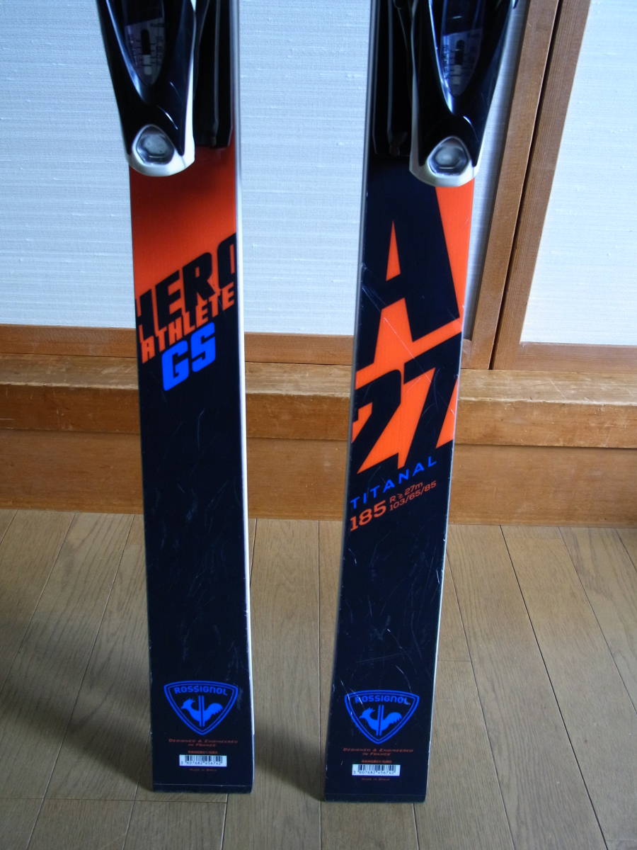 ROSSIGNOL（ロシニョール）HERO JR 140cm ポール95cm付き ウィンター