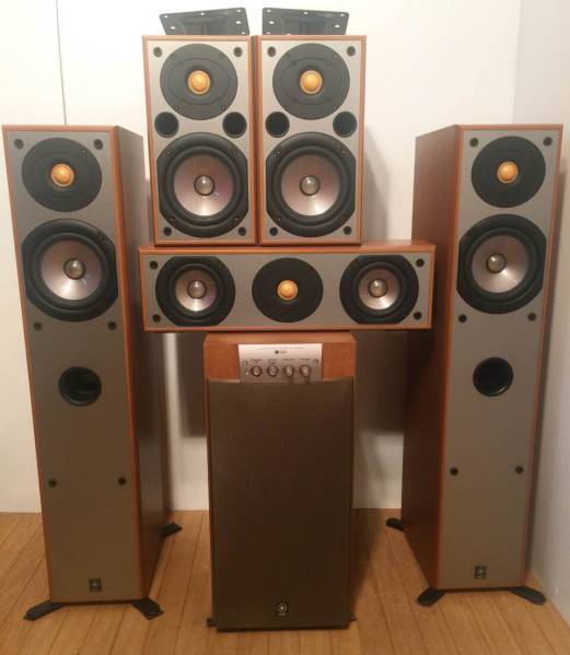 YAMAHA5.1chスピーカーNS-90 /NS-120/NS-C120 /YST-SW205セット