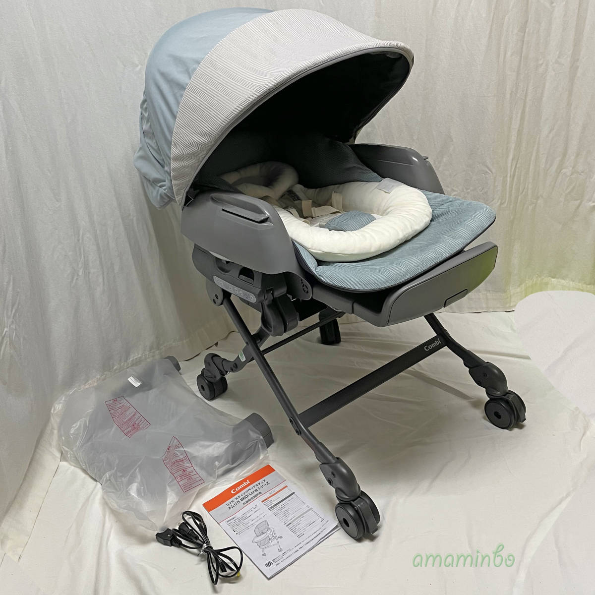 コンビCombi 電動 ネムリラ 送料無料☆超美品☆ コンビ ネムリラ AUTO