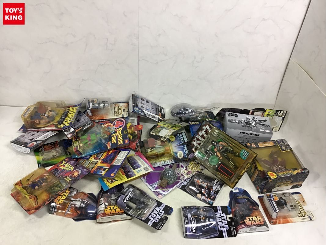 1円〜 同梱不可 ジャンク スターウォーズ、X-MEN、KISS 他 フィギュア等
