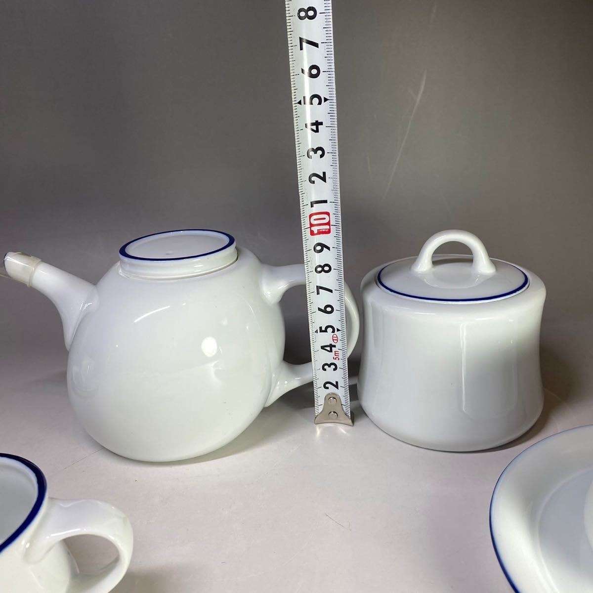 ○美品 黒田泰蔵 デザイン ティーセット コーヒーカップ ティーカップ 