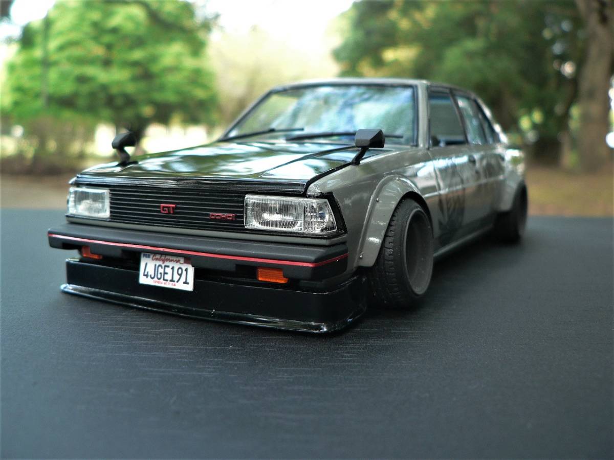 イマイ製 カローラセダン1600GT 1/24 改 （現アオシマ）(完成品)｜売買 