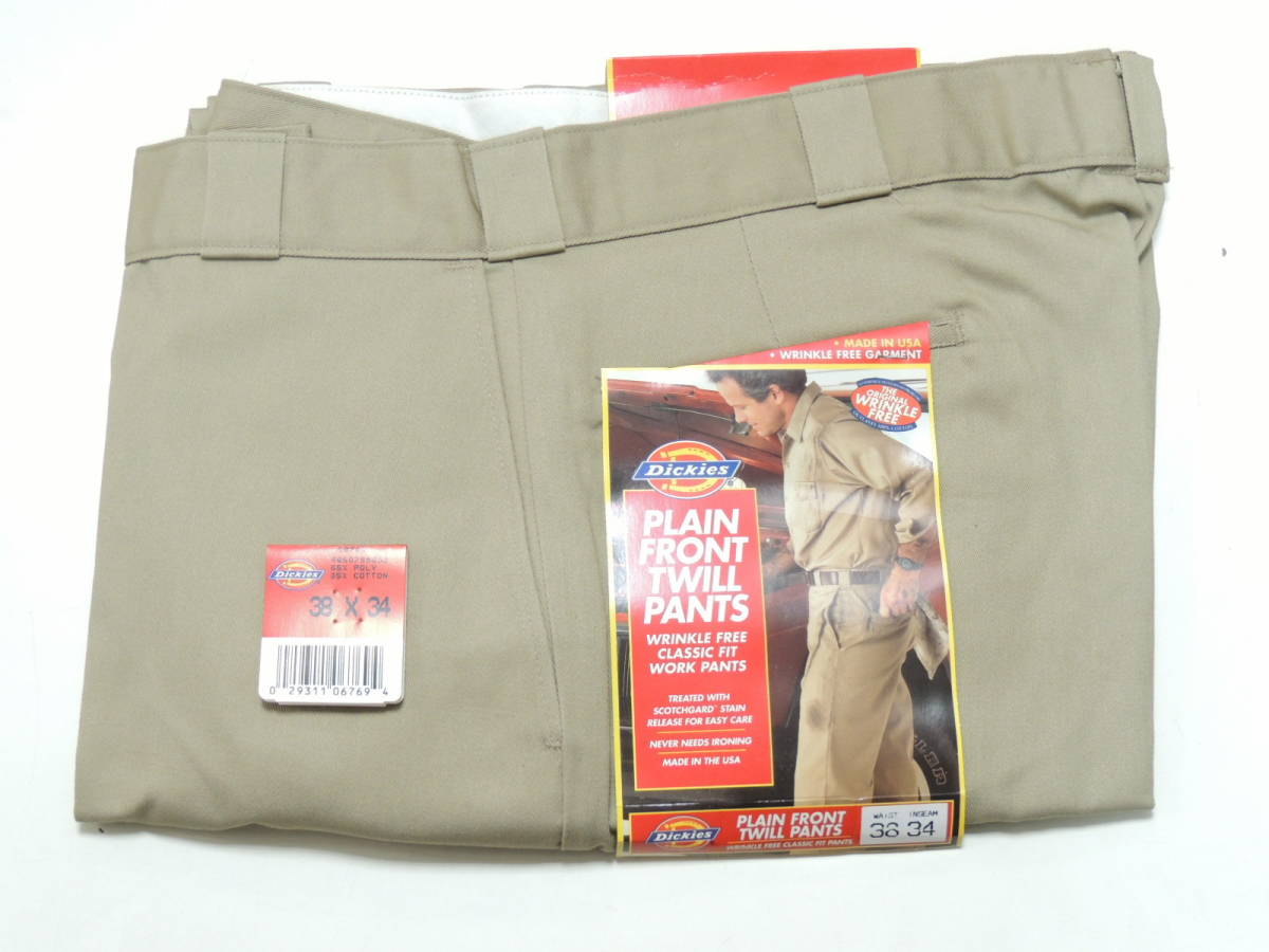 ◇ 新品 38 USA製 90S デッドストック DICKIES ディッキーズ ワーク