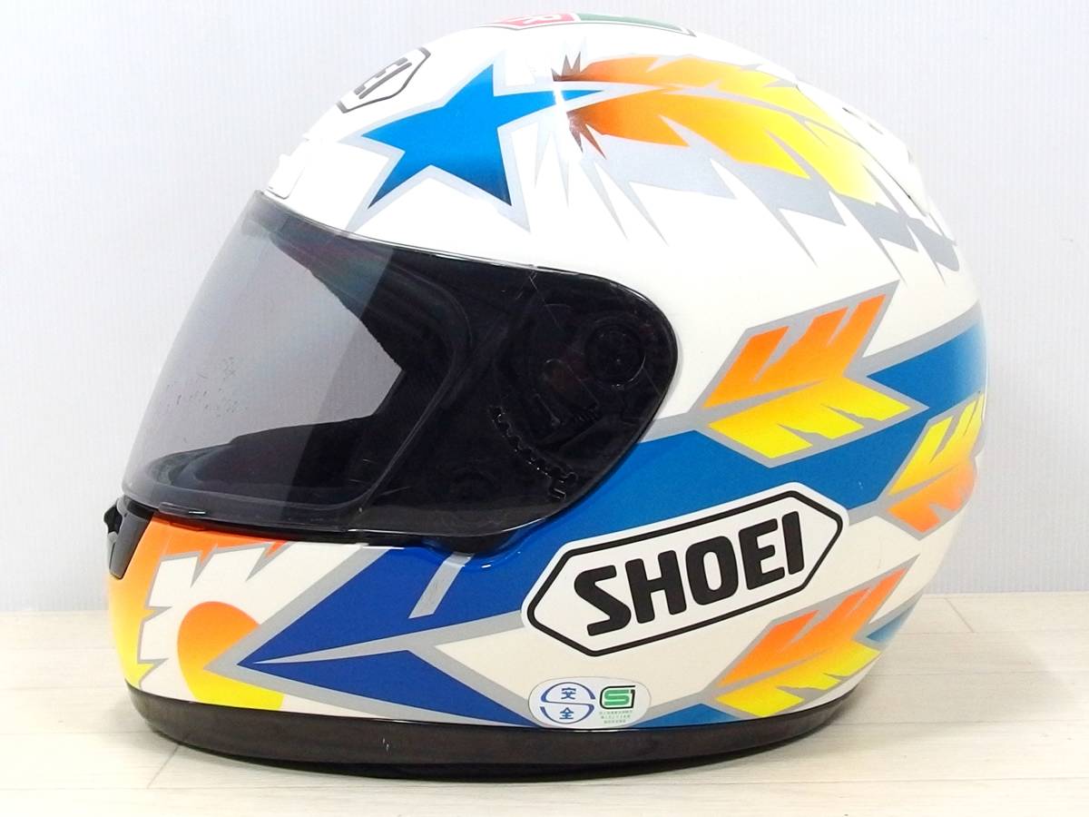 ビンテージレア?二輪バイク用フルフェイスレプリカヘルメット「SHOEI 