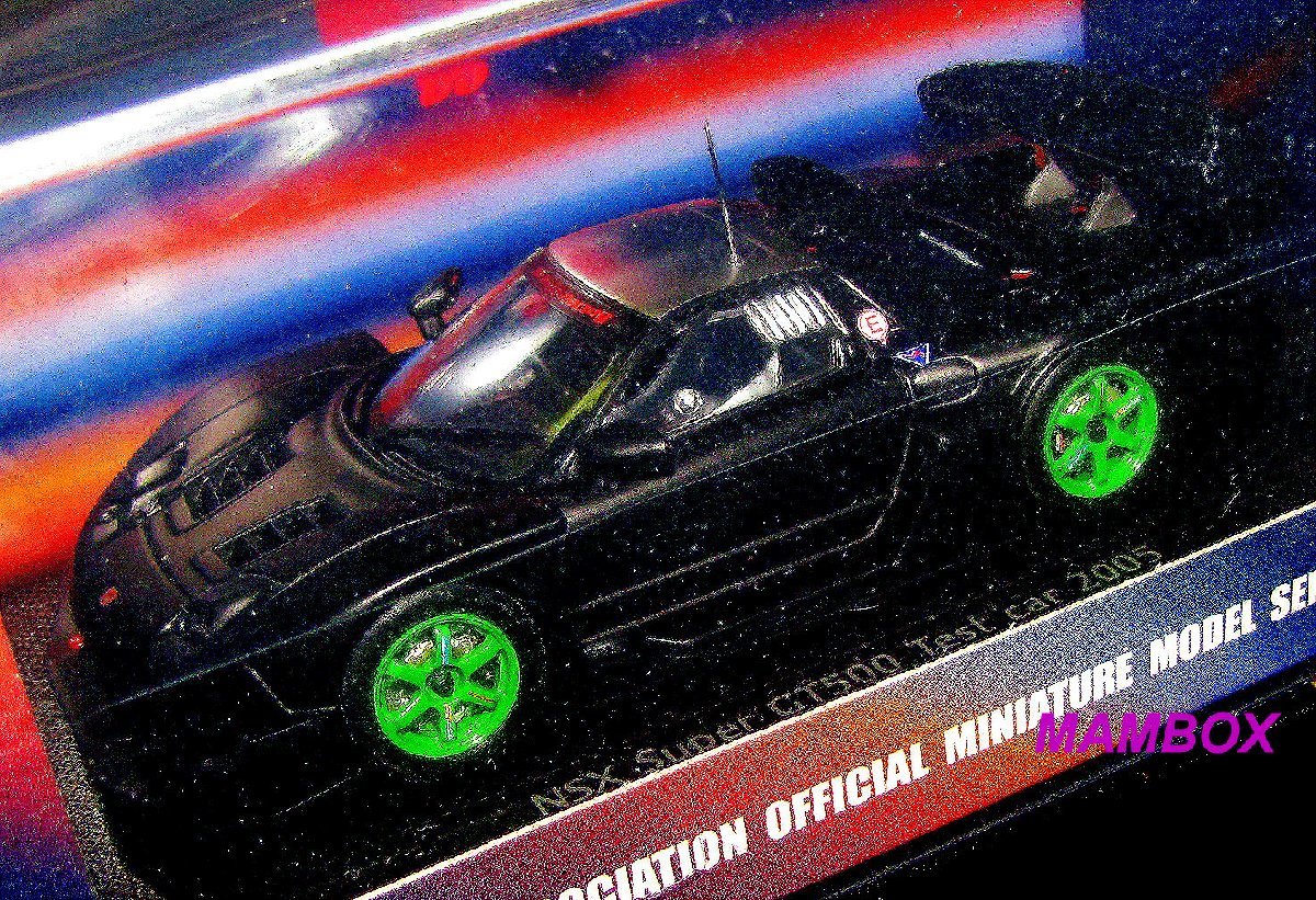 エブロ】43628☆1/43 スーパーGT 2005 NSX テストカー ブラック