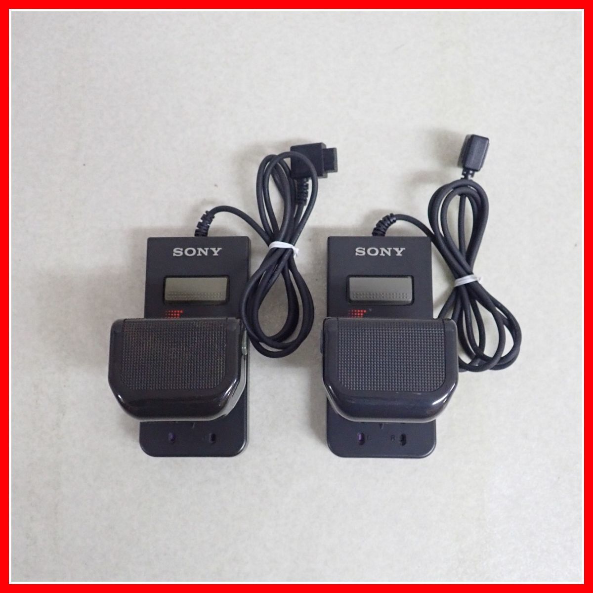 ◇SONY MSX ジョイスティックコントローラ JS-55 2個セット ソニー 