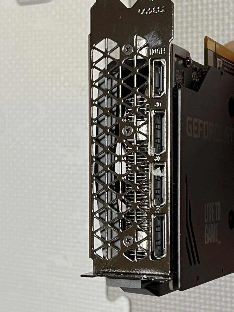 ZOTAC GAMING GEFORCE 3060 Twin Wdge OC 12GB 192BIT GDDR6 中古品（動作確認済み）箱なし　本体のみ_3