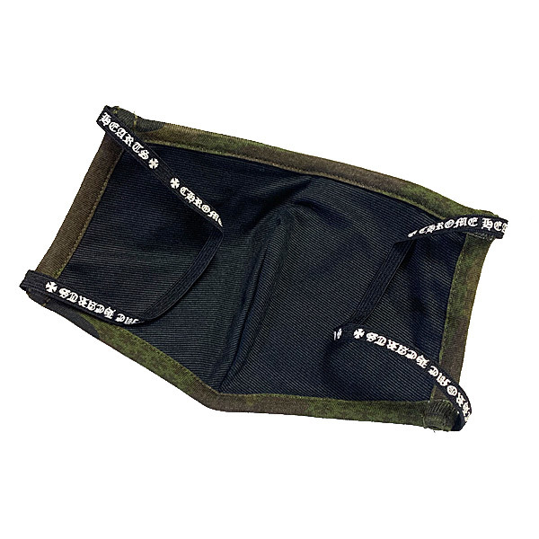【新品未開封】CHROME HEARTS マスク レギュラーサイズ カモフラ ≪新品≫ 未開封 クロムハーツ マスク 迷彩 カモフラージュ レギュラー
