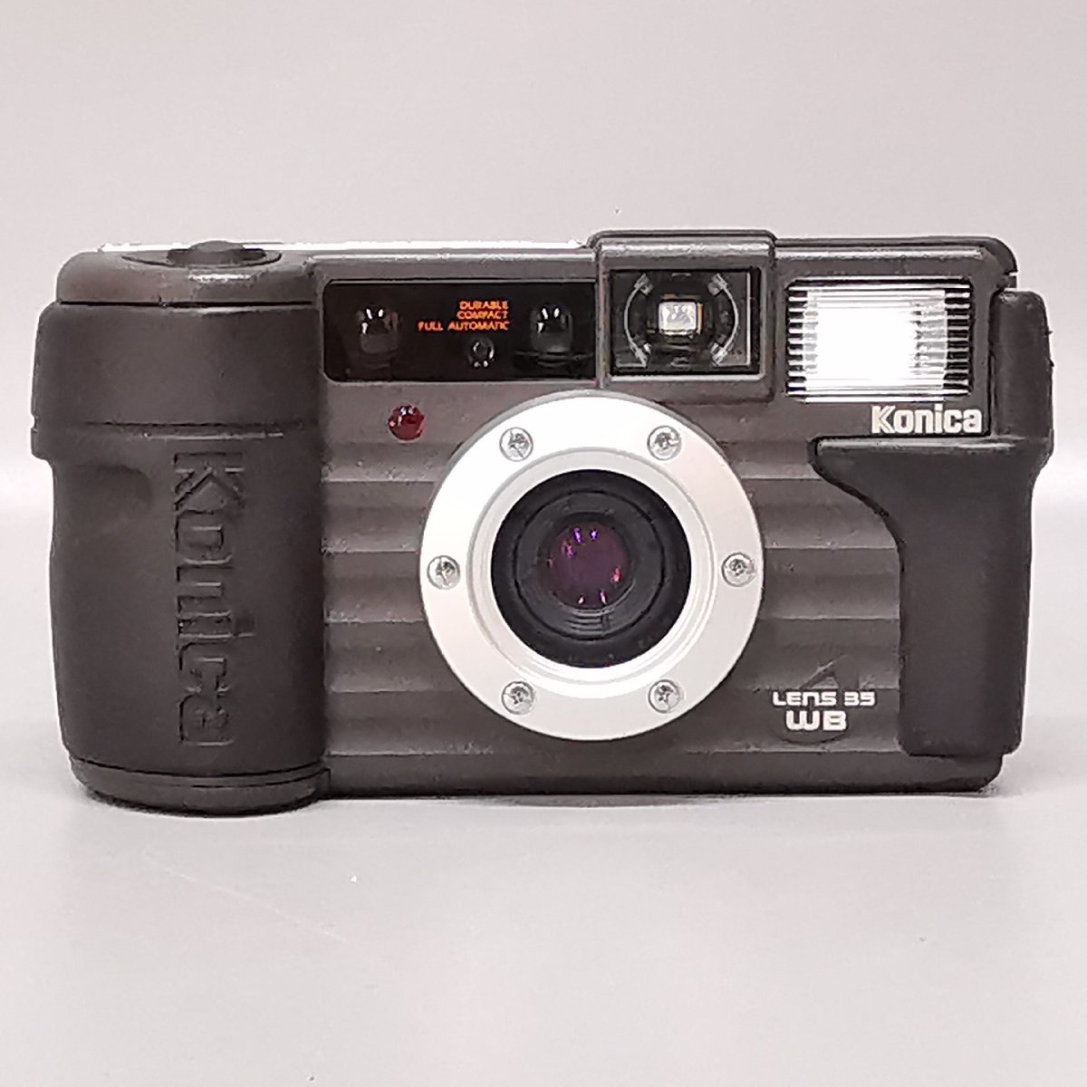 美品 KONICA コニカ 現場監督 LENS 35 WB コンパクトフィルムカメラ Z2659