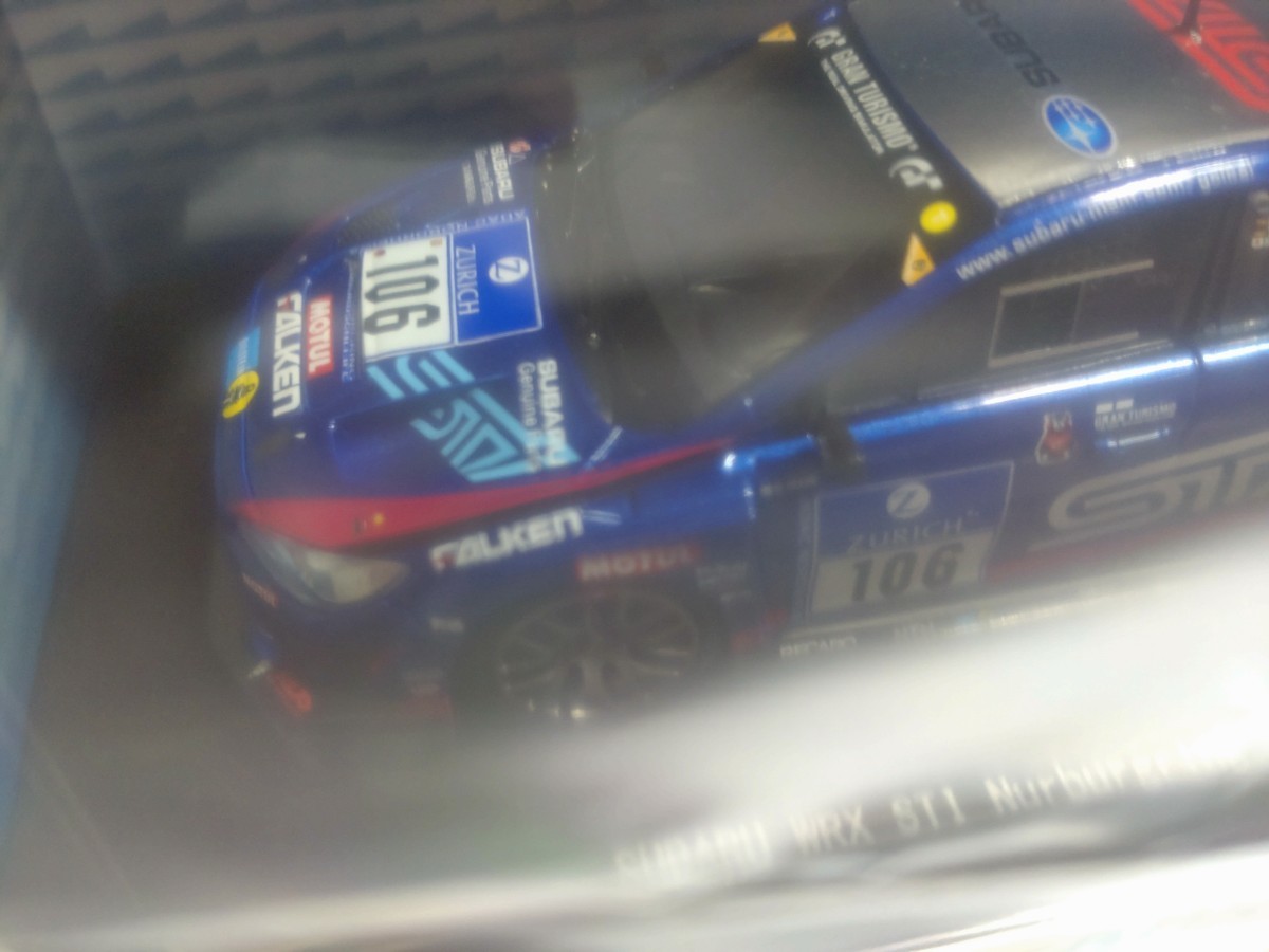 エブロ1/43 45451 スバルWRX STI 2016ニュルブルクリンク24時レース 