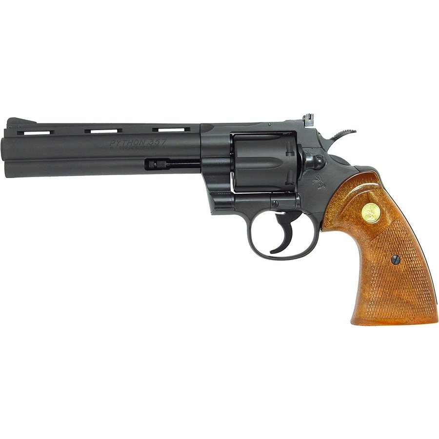 タナカ コルトパイソン .357マグナム 6インチ Rモデル HW　モデルガン