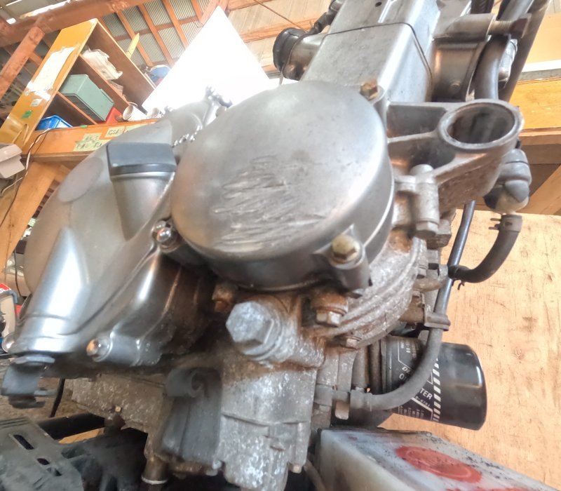 RGA-194A ZZR400 純正 エンジン 圧縮測定済み ZX400N-030 始動OK 検索