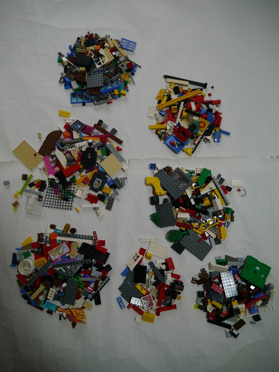 中古・1円-】レゴ[LEGO] 大量 部品 パーツセット 1.5kg超 ミニフィグ 