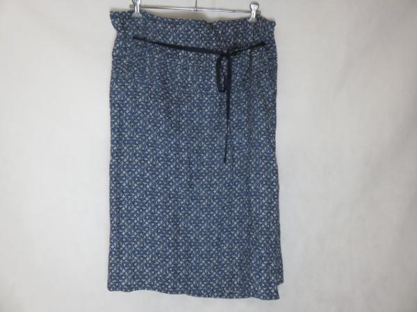 ヴラスブラム ロングスカート タックラップ リネン Free 2747⑧1