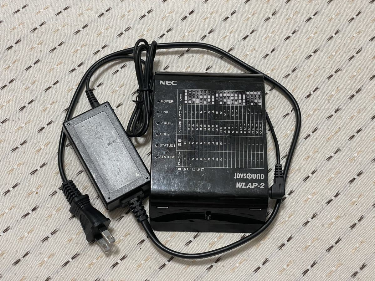 WLAP-2 JOYSOUND用無線LANアクセスポイント JOYSOUND用無線LANアクセス