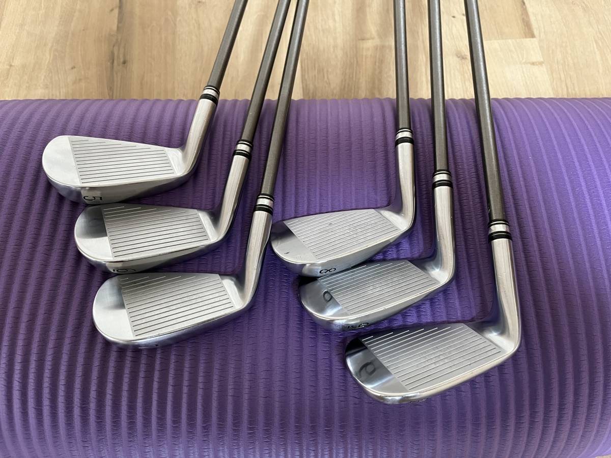 EPON エポン AF-506 アイアン #5-P/AEROTECH SteelFiber i 80 S 