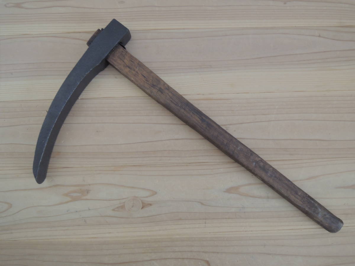 臼用手釿 臼用 ちょうな ちょんな 大工道具 レトロ 古道具 手斧 山師道具