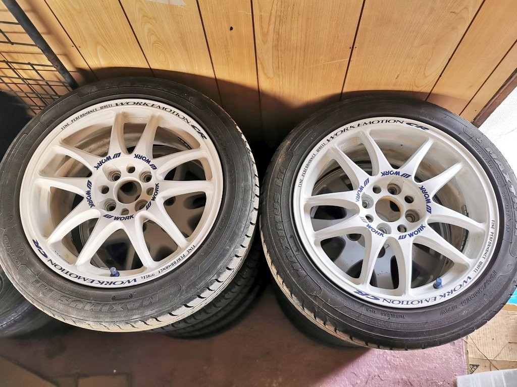 WORK EMOTION CR KAI 15x7 +37 100x4h ワーク エモーション CR 改 