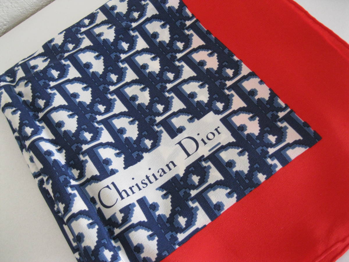赤字超特価，新作 Christian Dior ディオール トロッター スカーフ(服飾小物)｜売買されたオークション情報、yahooの商品情報をアーカイブ公開 - オークファン 服飾小物