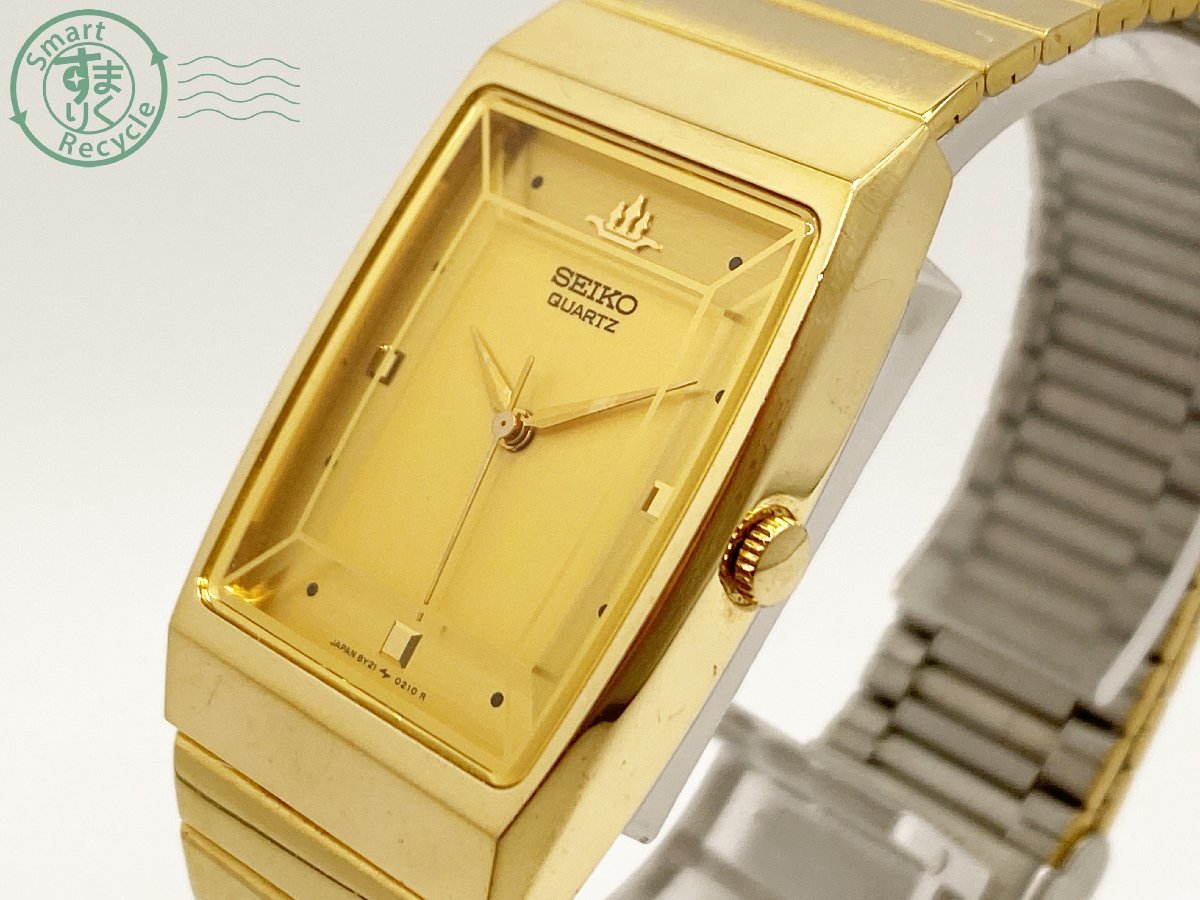 03629544 SEIKO セイコー QUARTZ 8Y21-5080 クォーツ 腕時計 ゴールド 