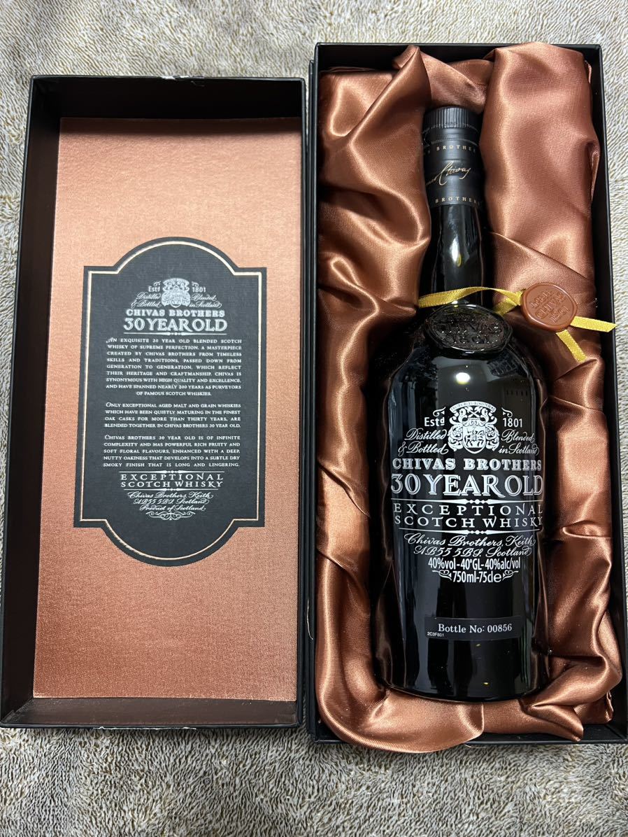 30年 CHIVAS BROTHERS REGAL 未開栓シーバスブラザーズ 箱 シーバス