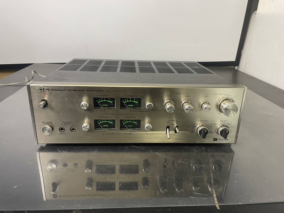 Victor MCA-V9 4ch アンプ クアドラフォニック ビクター 70s ビクター Victor MCA-V9 4CH INTEGRATED AMPLIFIER 4ch再生用 4ch