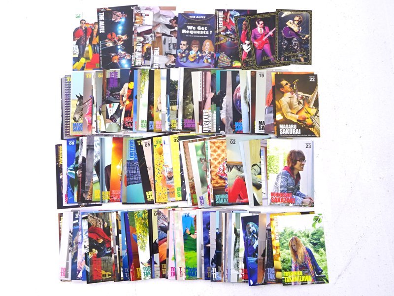 ☆中古☆THE ALFEE（アルフィー）トレカ 大量まとめ売り 計156枚セット