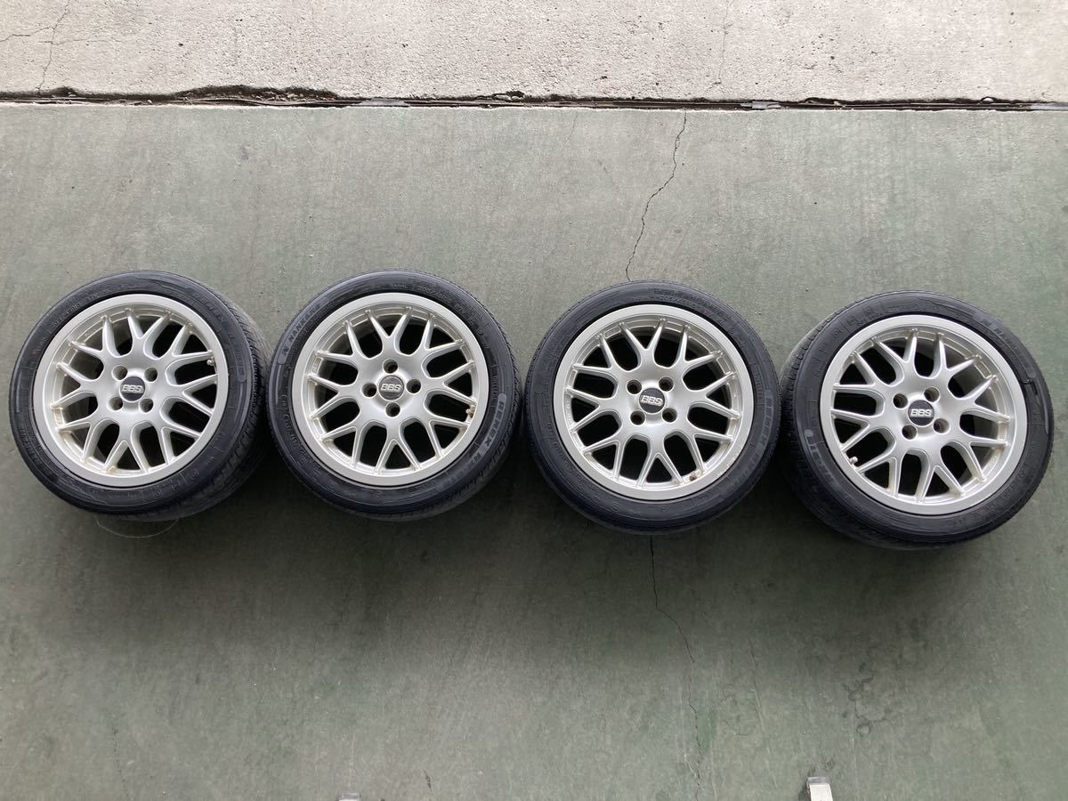 BBS RX214 16×7J +35 PCD100 4穴 205/45R16 4本セットの入札履歴  