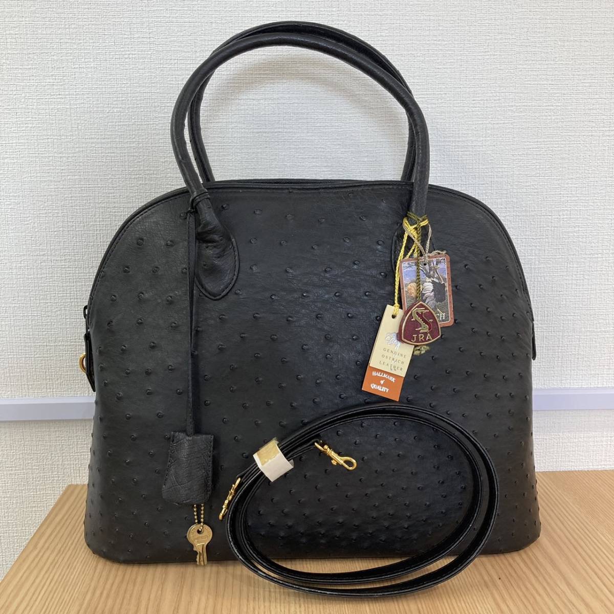 OSTRICH オーストリッチ 2WAYバッグ ハンドバッグ ショルダーバッグ
