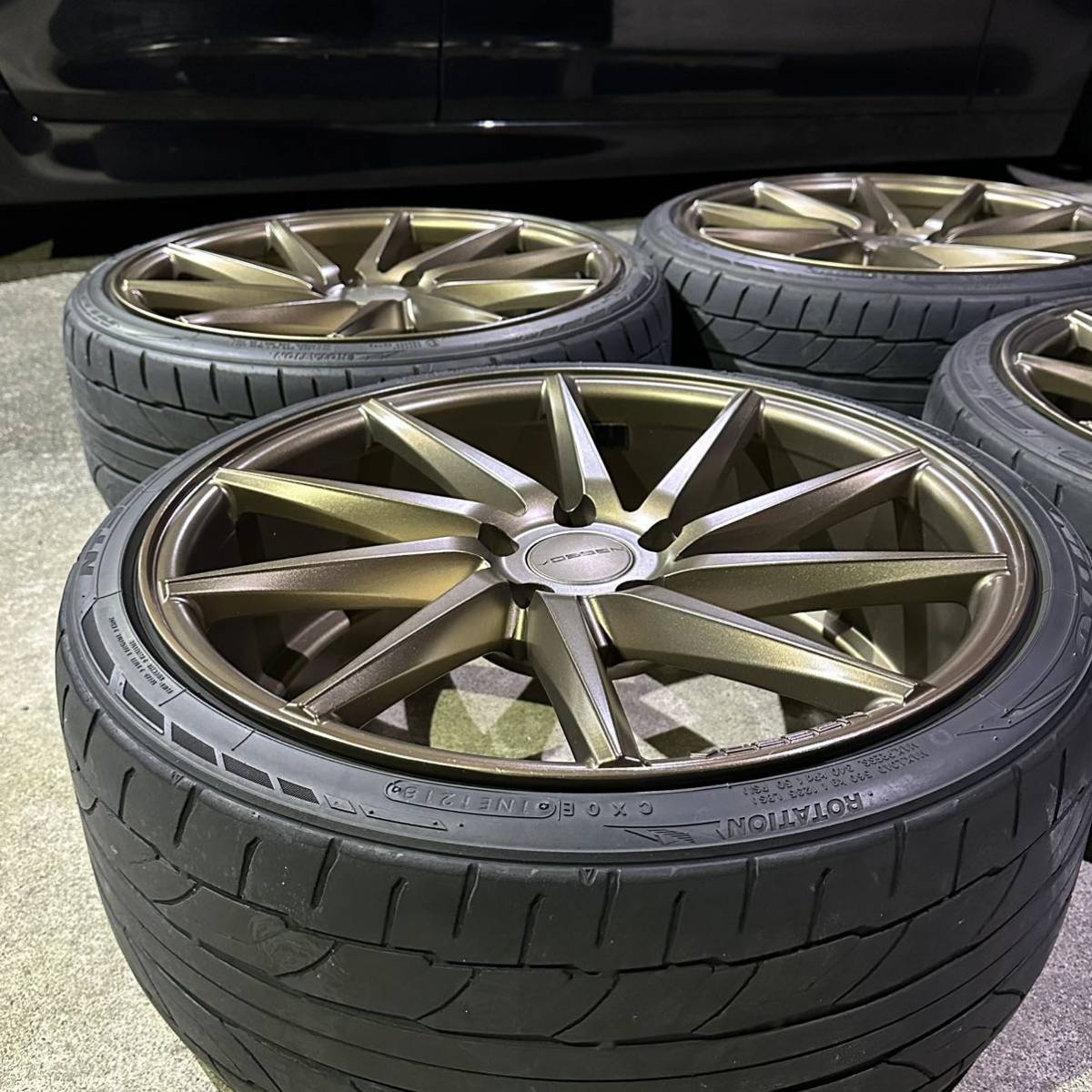VOSSEN CVT 19inch 8.5j PCD112 アウディ A3 A4 TT VW ゴルフ 225 