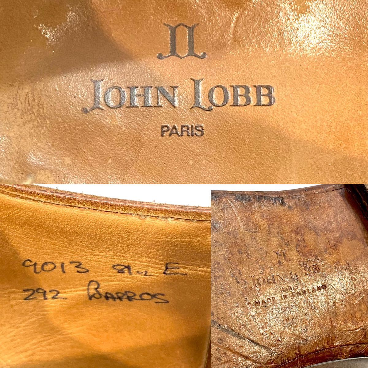 JOHN LOBB 9013 BARROS Uチップ レザーシューズ 282ラスト ジョンロブ
